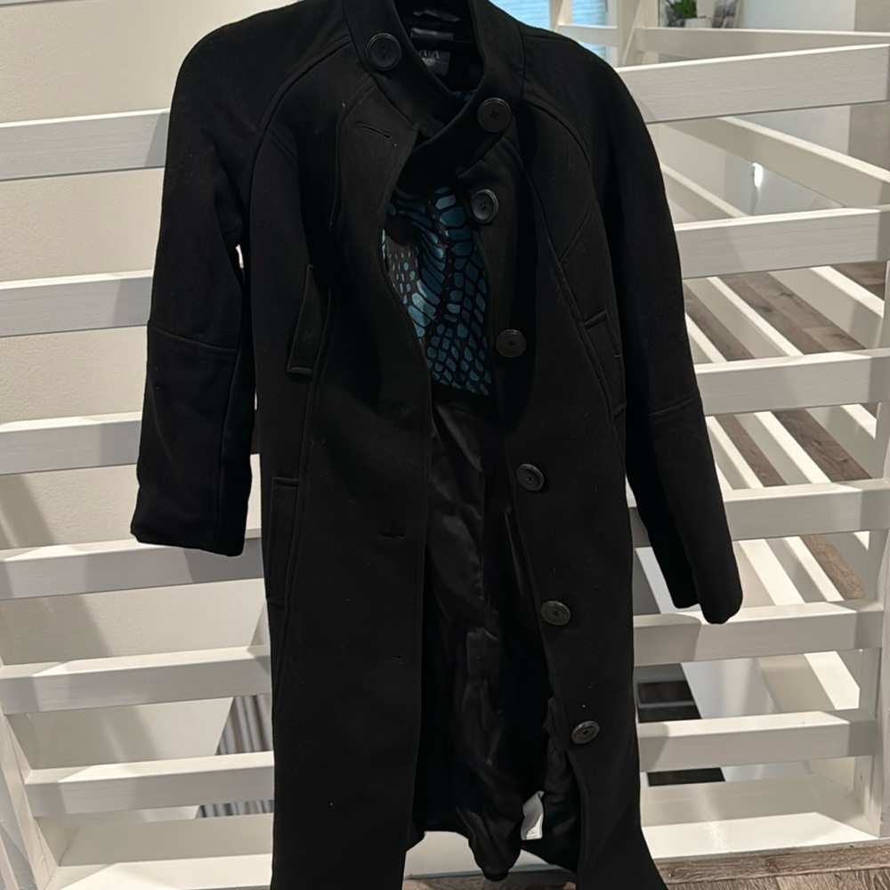 Black Armani exchange peacoat